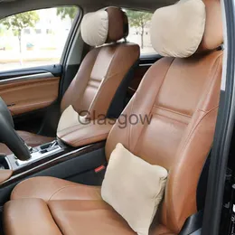 Seat Cushions High Quality Car Headrest Neck Support BlackBrownBeigeGray Car Neck Pillow Soft Car Seat Head Cushion Universal Car Pillows x0720