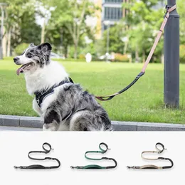 Hundehalsbänder, Bungee-Leine, Haustierleine, absorbierend, reflektierend, für Hunde, die im Freien laufen, mit bequemem Griff, sicherer Haken, Hände frei