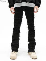 Mäns jeans liu Su Slimming Men Jean Fashion Hip -Hop Street Clothing Slow Travel Pants Famous Brand Designer Men Pants Men Clothing Z230801