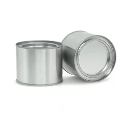 250 ml Aluminium Teedose Dosen Pot Jar Comestic Container Tragbare Dichtung Metalldosen Weißblech Kerzenbehälter LL