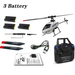 Flygplan Modle C129 V2 RC Helicopter 4 -kanal Remote Controller Laddning Toy Drone Model UAV Outdoor Dronetoy 230719