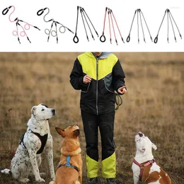 Colliers pour chiens Laisse robuste Corde de traction durable pour animaux de compagnie 3 en 1 Laisses sans plomb emmêlées avec accessoires de dispositif pivotant à 360 degrés
