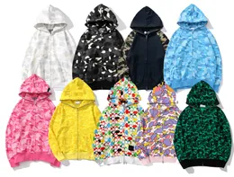 Erkek Tasarımcı Hoodie Erkek Kadın Kamuflaj Hoodies Moda Baskı Hoodie Sıcak Kazak Moda Klasik Kış Peluş Palto Kazak Ceket Sweatshirt