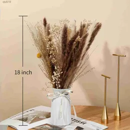 Fleurs séchées 30pcs herbe de pampa naturelle séchée herbe de pampa décor plantes séchées Boho décor pour bureau à domicile arrangements de fleurs de mariage R230720