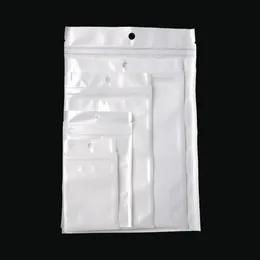 Trasparente bianco perla Plastica Poly OPP Imballaggio Zip Pacchetti al dettaglio Sacchetto di plastica in PVC 11 19 cm 12 15 cm 12 20 cm 13 21 cm 13 24 cm 16 24 cm 500328j