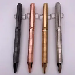 Yamalang Luxury Penns Limited Edition Metal Ballpoint-Pen Grille Design Brand Pen Pen Top Quality Ballpoint Present Perfekt för män och WO230J