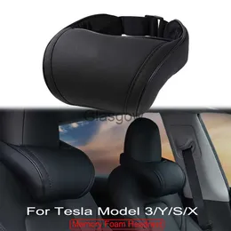テスラモデル3モデルSモデルXモデルYソフト快適なクッションネックサポートカーシートヘッドレストアクセサリーX0720用シートクッション1PCネック枕