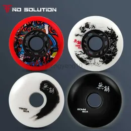 Inline rullskridskor 88a till 90A 72 76 80 mm Roller Slalom Sliding Inline Skates Wheels For FSK Street Driveway Road Racing Gratis skridskoåkning för SEBA HKD230720