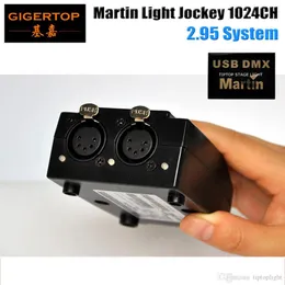 5ピンUSB DMX Martin LightjockeyソフトウェアインターフェイスDMX USBコントローラー1024チャンネルステージ照明コンソール245Dの販売