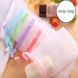 Soap Bag Sponges Foam Mesh Soaped Glove for Foaming Cleaning Bath Net Bathroom Gloves Mesh2594