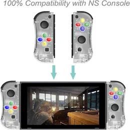 Wireless Joystick dla kontrolera Nintend Switch Joycon Joy-Con Gamepad może być używany za pośrednictwem Wired i Bluetoot269v