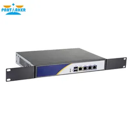 J1900 Mini PC Firewall Appliance Hårdvara med 4 Intel 82583V LAN Firewall Support PFSense Appliance Partaker R17268B