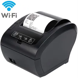 High 80mm 300m s Thermal Receipt Printer POS Billing Printer Wireless WIFI Bluetooth Printer Auto Cutter Android iOS Windows ESC P262n