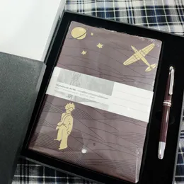 Giftpen Luxury Signature Pen Classic Brown Roller Ball Penns Harts Material Smooth Writing With Matching Notebook and Original Box296U