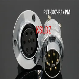 lote 1 peças loteoriginal Novo PLT APEX PLT-307-RF PM PLT-307-RF-R PLT-307-PM-R 7PINS Aviation Plug and Socket Conne244C