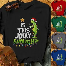 T-shirt femme T-shirt Grinch T-shirt Noël marquage à chaud