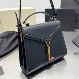 Кожаная сумка для плеча женщин дизайнер сумочка Cassandra Top Handl