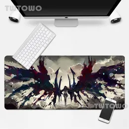 Myse podkładki nadgarstka spoczywa Homura Akemi anime Pad Gaming Duże stołowe matę MASEPAD MOUSEPADS KEYBODA Miękki Laptop Dywan O255K