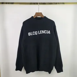 BLCG LENCIA Men's SWEATER Unisex Soft Touch Waffle Stitch Pullover Sweaters Ultimate Cotton Heavyweight Rib Stitch Luxury Sweatshirt 2023722