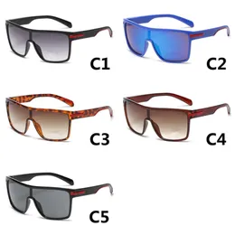 Fashion Sunglasses Trend Retro Men Women Square Sun Glasses Large Frame One Piece Sun Glasses UV400 Eyewear