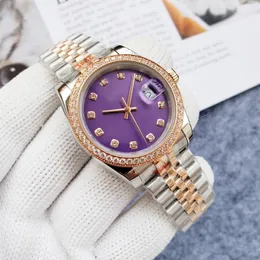 Męski/damski automatyczny mechaniczny zegarek Diamond Diamond Classic Watch 36 mm Watch Rose Gold/Srebrne 904L Wszystkie tarcze ze stali nierdzewnej Sapphire Waterproof Watch Montre de Luxe