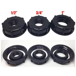 100pcs per lot IBC tank 2inch buttress female to 3 4inch 1 2inch 1inch NPT female or male adapter camlock tap cap with hole261S