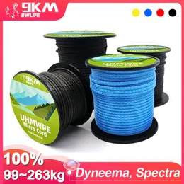 Acessórios de pipa 9KM 45KG 340KGUHMWPE Cabo Kitesurfing Line Resistência à abrasão Baixo estiramento para Power Stunt Substituição Flying Lines 230719