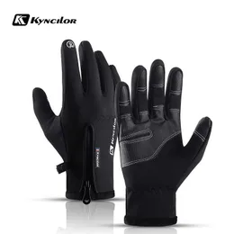 Guanti da ciclismo Kyncilor Uomo Donna Guanti invernali Touch Guanti da ciclismo impermeabili Guanti sportivi Guanti termici Guanti da sci da corsa Motorcyc HKD230720