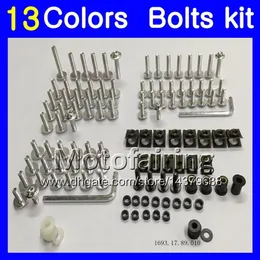 Fairing bolts full screw kit For KAWASAKI NINJA 650R ER-6F 06 07 08 ER 6F 06-07 ER6F 2006 2007 2008 Body Nuts screws nut bolt kit 217K