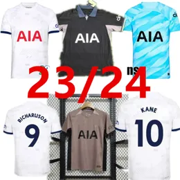 23 24 Totten Kane Soccer Maglie Kit KIT KIT 2324 SCHITTA CALALE CHANDAL FUTBOL HASE AWAY Version Player Train Son Richarlison Tottenham Romero Lucas Kulusevski 666