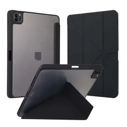 Stile popolare per iPad Pro 11 Air5 10.9 Custodia per tablet Air 4 Custodia protettiva in acrilico piegato Y di alta qualità Spedizione gratuita