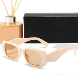 Street Hip Hop Damen Designer-Sonnenbrille Schild Herren Brillengestell mit Buchstaben Lunette de Soleil Multi Styles Fahren Augenschutz Sonnenbrille Luxus PJ057 B23