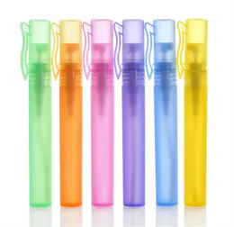 10ML Mini Pen Perfume Bottle Spray Bottles Sample Small Empty Containers Fragrances Atomizer Refillable Bottles JL1638