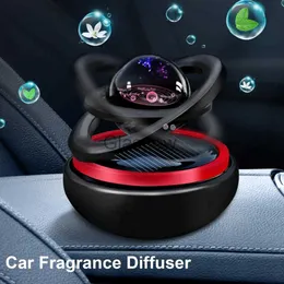 Deodorante per auto Elegante lavabile per auto Aromaterapia Multiuso Ampia applicazione Pianeta rotante solare Diffusore di profumo per auto Ornamento x0720