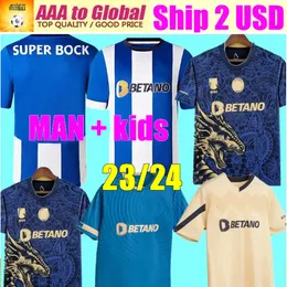 2023 2024 FC Portos soccer jerseys Dragon 23 24 CAMPEOES PEPE SERGIO OLIVEIRA MEHDI LUIS DIAZ MATHEUS goalkeeper football shirt Kids kits