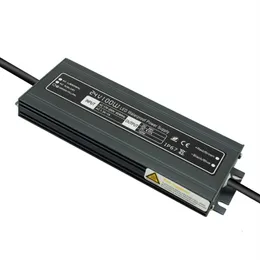 Led Driver Transformer Power Supply Adapter AC110-260V to DC12V 24V 100W Waterproof Electronic outdoor IP67 led strip lamp254m