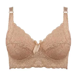 Calofe Sexy Bra Women New Fashion Lace 속옷 밀가루 푸쉬 업 여성 Brassiere 란제리는 의류 착용 여성 281g