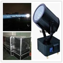 5000w Super power Xenon lamp tracker light outdoor searchlight sky beam light with flightcase279D