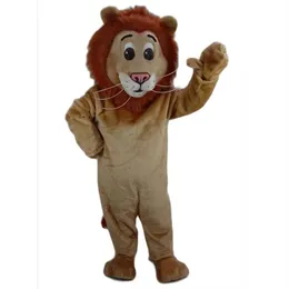 Hallowee Lion Mascot Costume High Quality Cartoon Animal Anime theme character Carnival Adult Unisex Dress Christmas Birthday Part245e