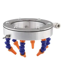 Runde Düse Wasser Kühlung Universal Spray Ring Kühlmittel Rohr Schlauch für CNC Router Spindel Teile 310D