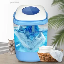 Sko tvättmaskinen är ett avtagbart hushåll och med integrerat blått ljus antibakteriellt