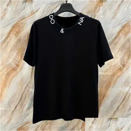 Męskie T-shirty moda bluza mężczyźni kobiety Tshirt Syciilydg Designer okrągła szyjka koszulka koszulka krótkie rękawie letnie bawełniane tshirty 4xl 5x dheuv