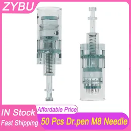 Dr Pen Ultima M8 -patroner Microneedle Replacement Needle Tips 11 16 24 36 42 Nano 3D 5D MTS Microneedling Kit Bayonet Derma Pen Head