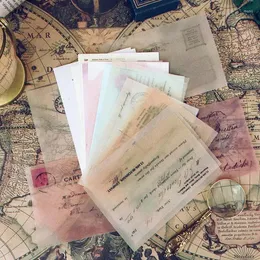 Ogłoszenie prezentu Old Letter Pocztówka Tło Siarka Kwas Sulfurin Papier Naklejki Scrapbooking/Card Making/Making/Journaling Project DIY