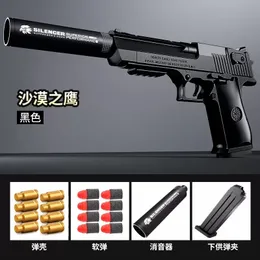 Pistola Desert Eagle Pistola Modelo Soft Bullet Foam Dart Manual Toy Gun Blaster Tiro Para Meninos Adultos Presentes De Aniversário -4