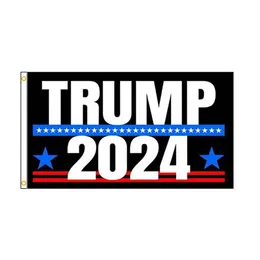 90x150cm 3x5 fts American Trump Flag 2024 선거 Maga 전체 공장 100% Polyester205b