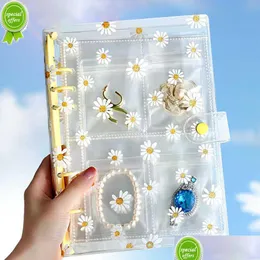 Storage Boxes Bins New Jewelry Organizer Book Ins Portable Necklace Ring Holder Bag Bracelet Bead Box Earring Tools With Buckle Po Dhfyb