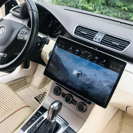 IPS Rotatable 2 din 12 8 6-Core PX6 Android 8 1 Universal Car dvd Player Rádio GPS Bluetooth WIFI Easy Connect IPS Rotatable207e
