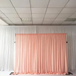 1 piece 3m H x3m W wedding stand backdrop fabric chiffon arbor drapes for wedding ceremony party curtains2409