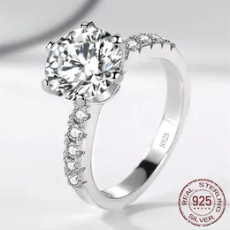 20 quilates de prata 925 anéis pedra preciosa natural zircônia anel de casamento de diamante para noiva pulseira feminina joias finas J-4272601